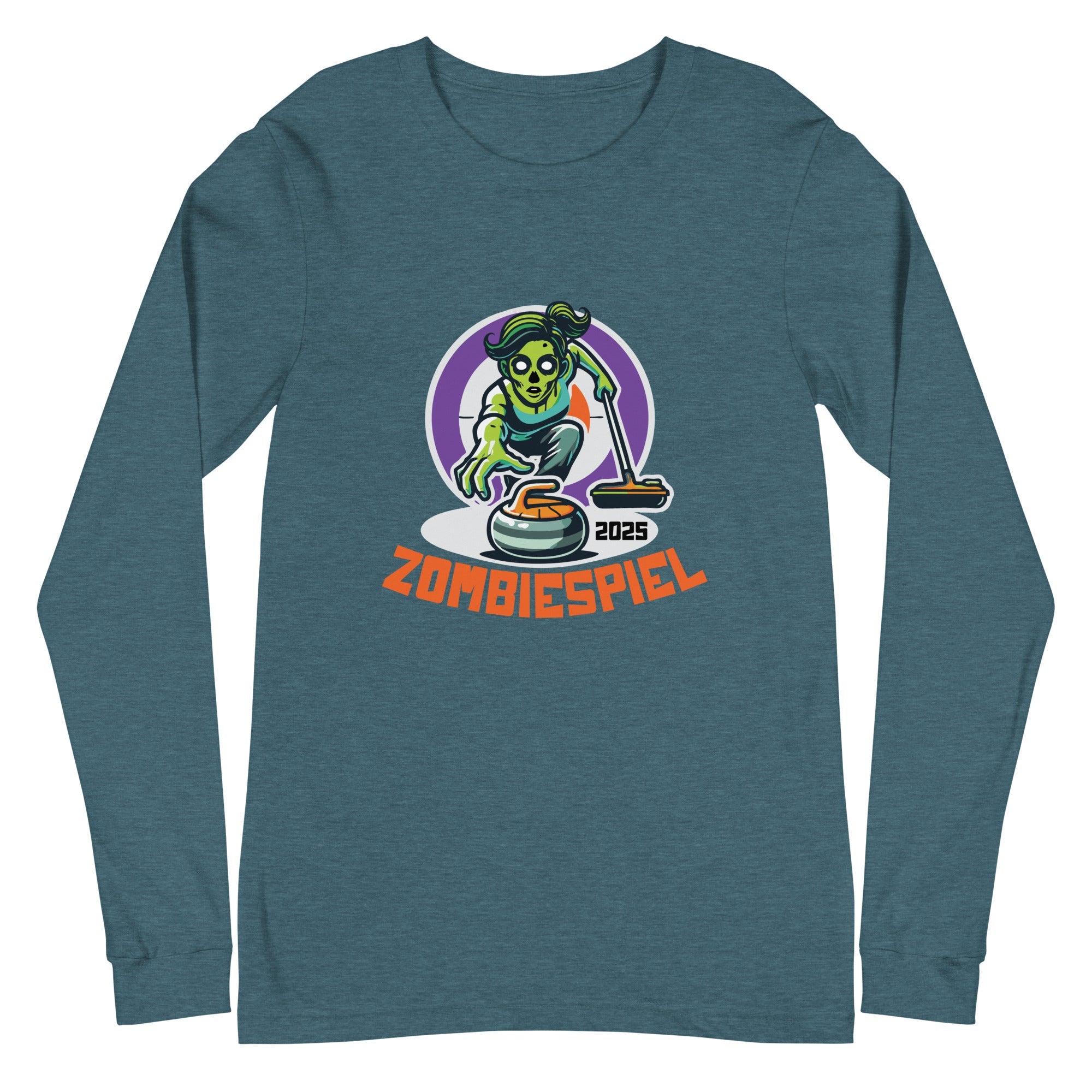 Zombiespiel - South Shore Curling Club Unisex Long Sleeve Tee - Broomfitters