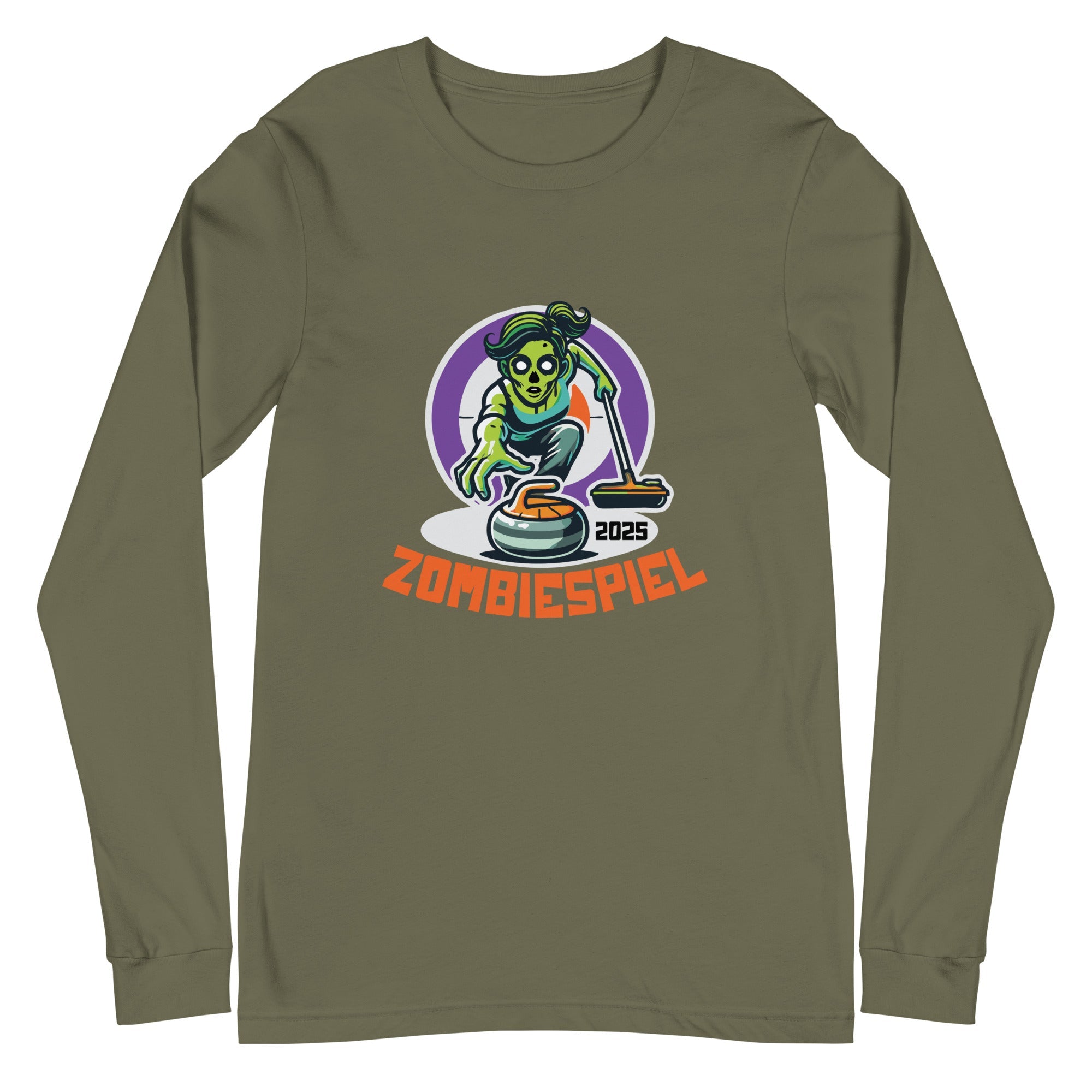 Zombiespiel - South Shore Curling Club Unisex Long Sleeve Tee - Broomfitters