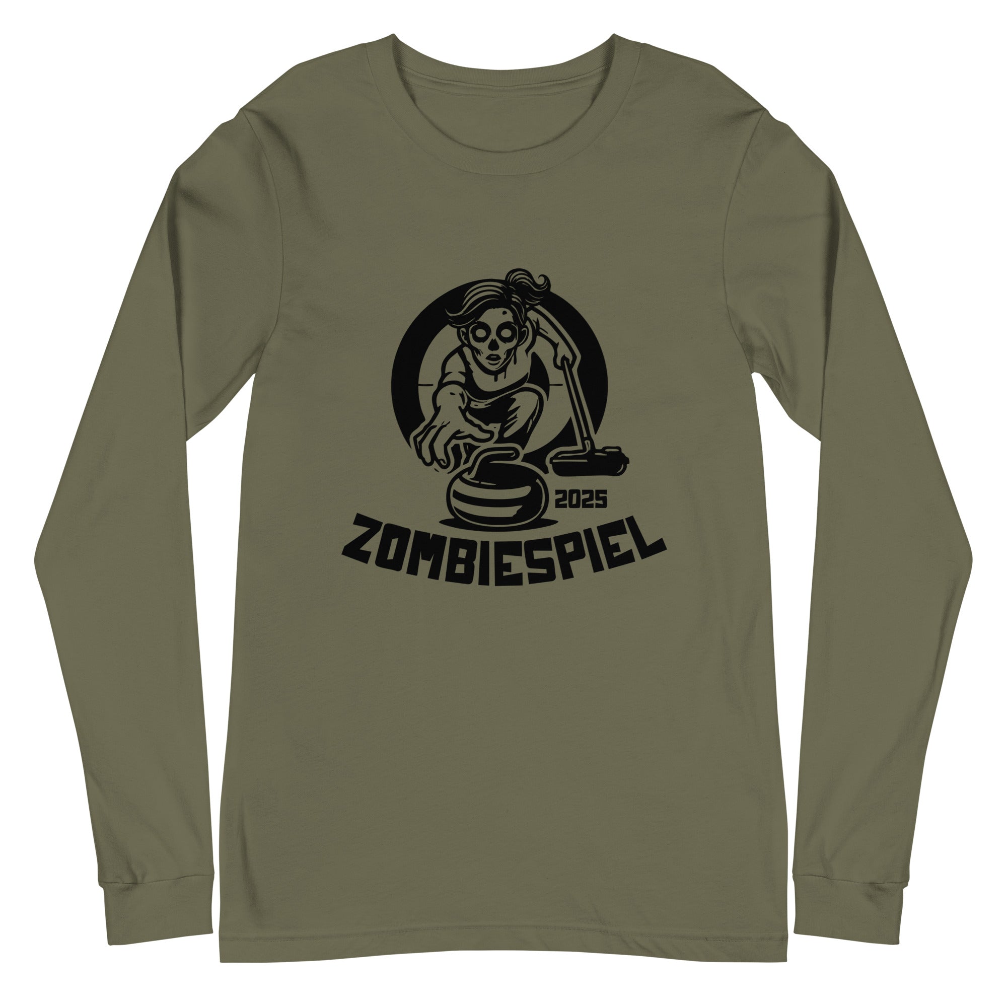 Zombiespiel - South Shore Curling Club Unisex Long Sleeve Tee - Broomfitters