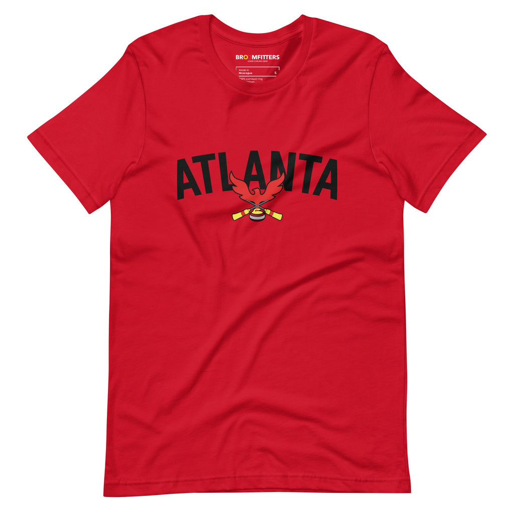 ATLANTA CURLING CLUB BIG BLOCK LETTERS Unisex t-shirt - Broomfitters