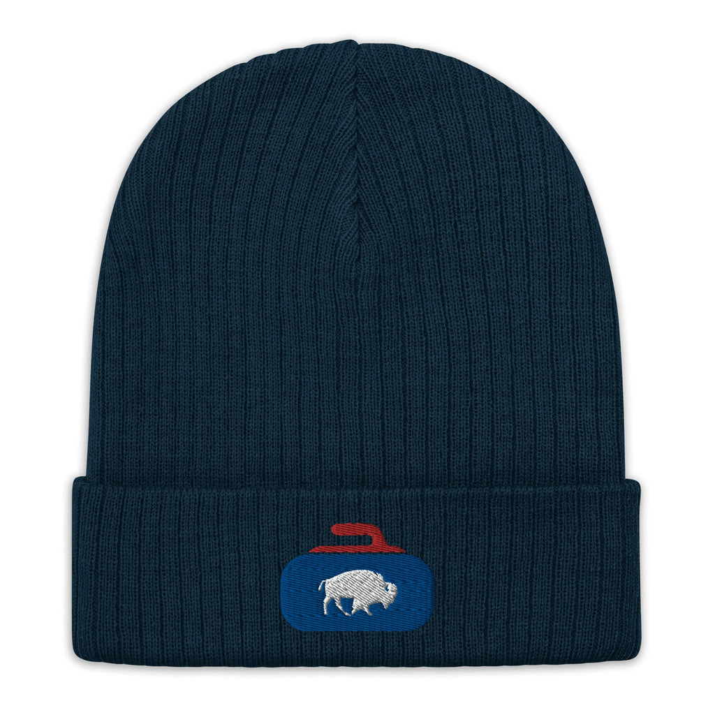 Buffalo Curling Club ribbed knit beanie - Broomfitters