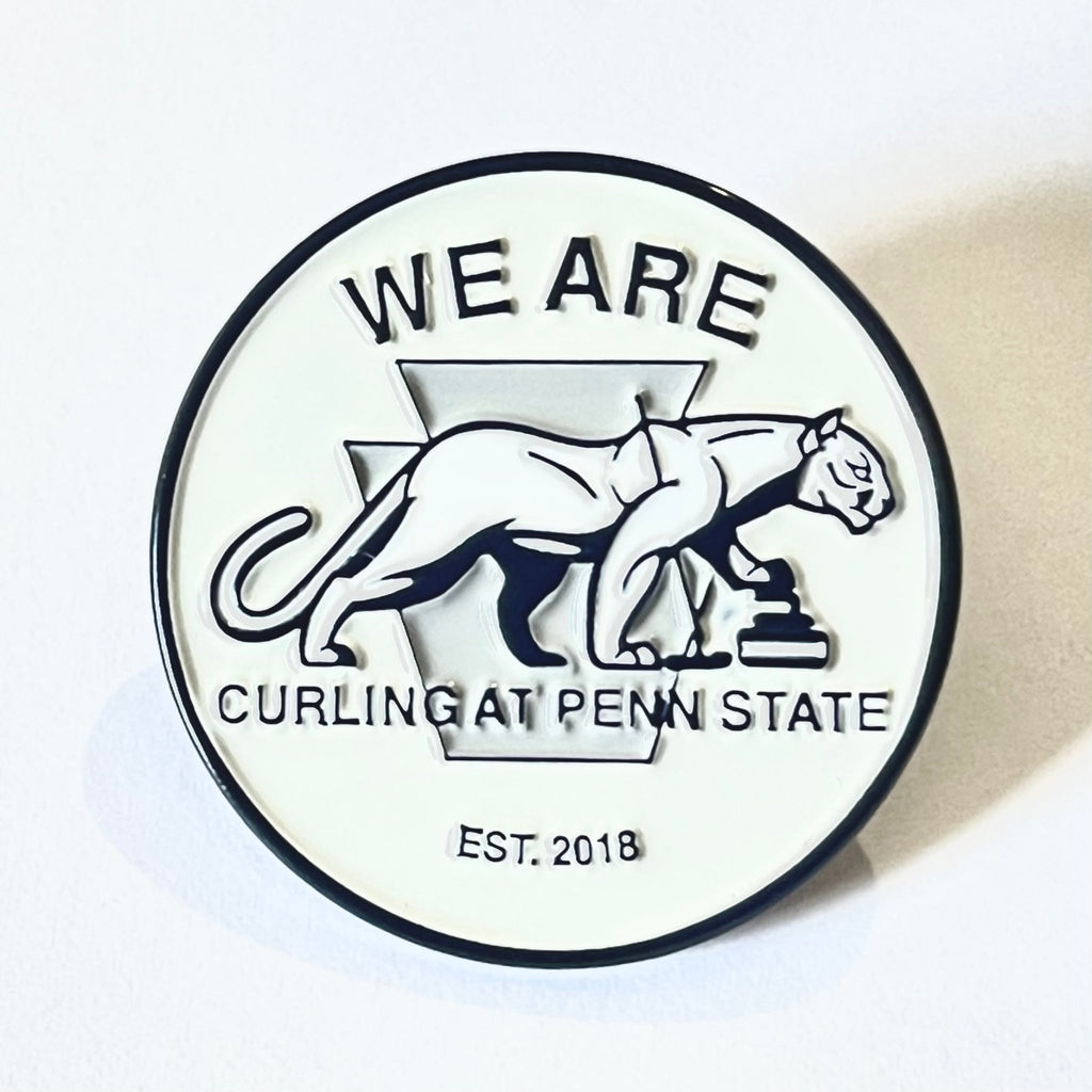 Curling at Penn State Pin - Broomfitters