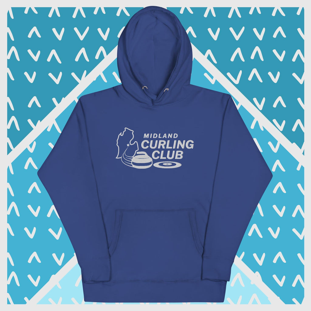 Midland Curling Club Embroidered Hoodie - Broomfitters