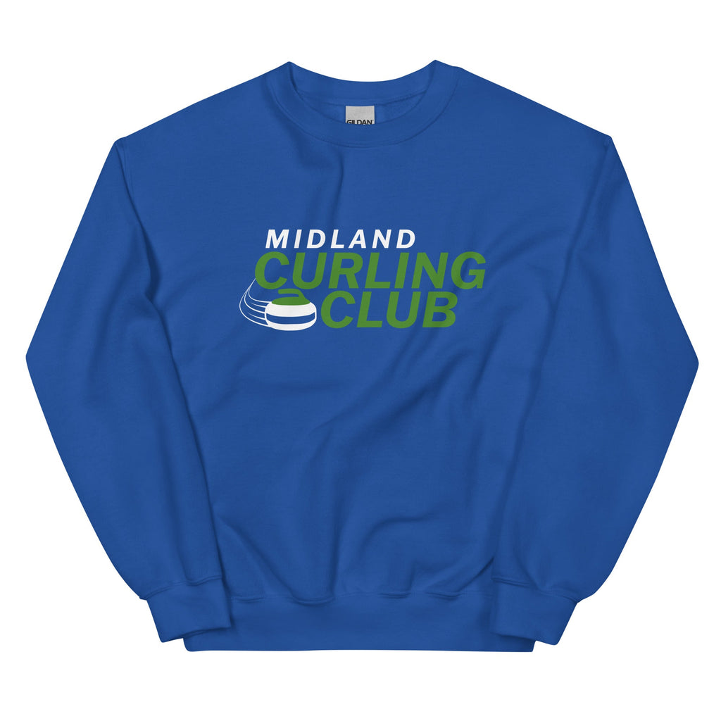 Midland Curling Club Unisex Crew neck Sweatshirt - Broomfitters