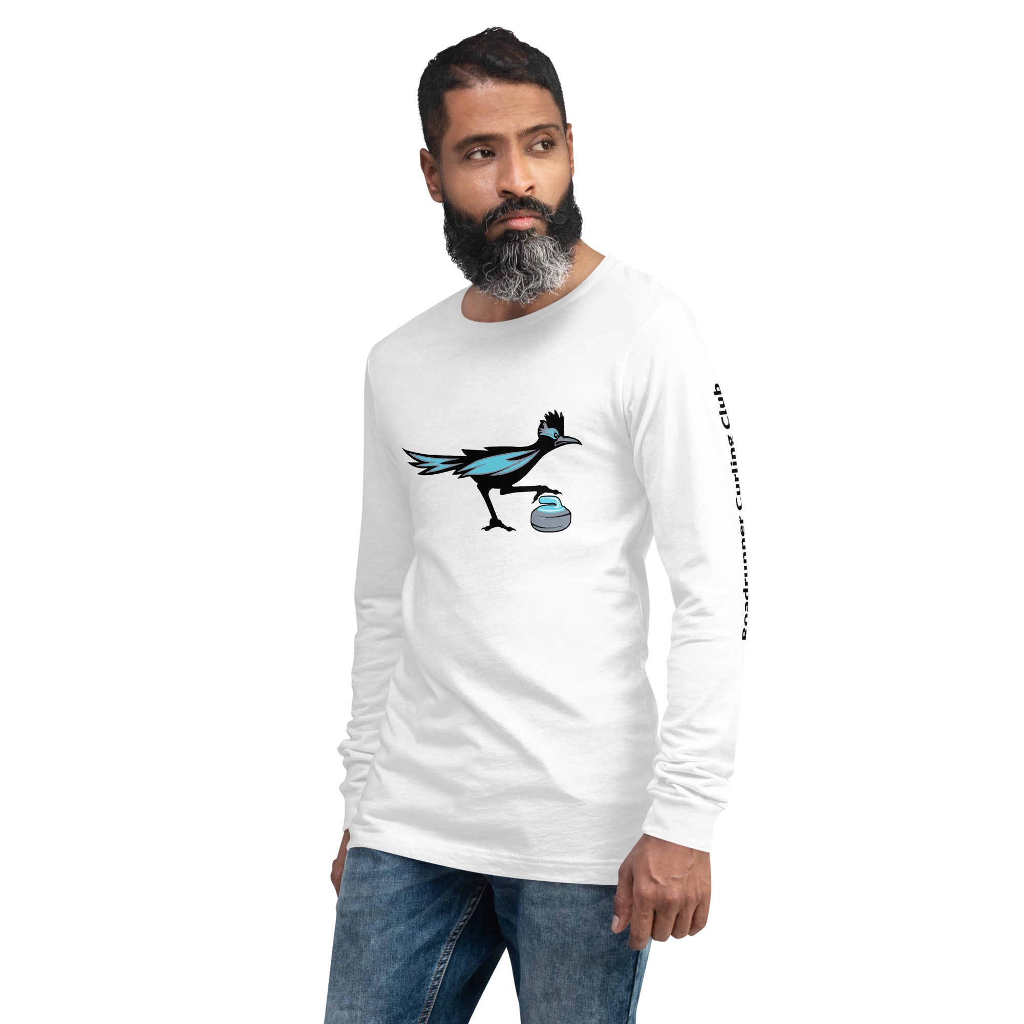 Roadrunner Curling Club Unisex Long Sleeve Tee - Broomfitters