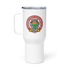Schenectady Curling Club Travel mug with a handle - Broomfitters