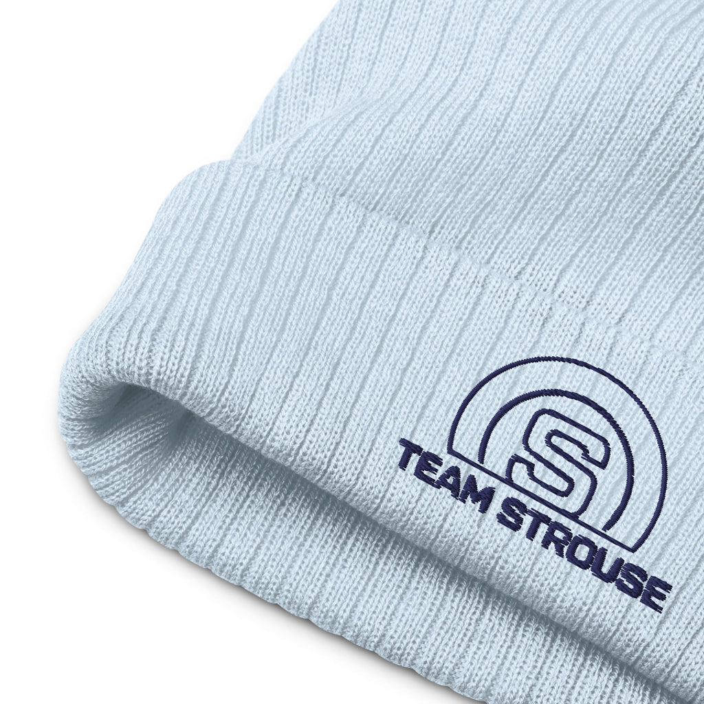 Team Strouse Ribbed knit beanie - Broomfitters