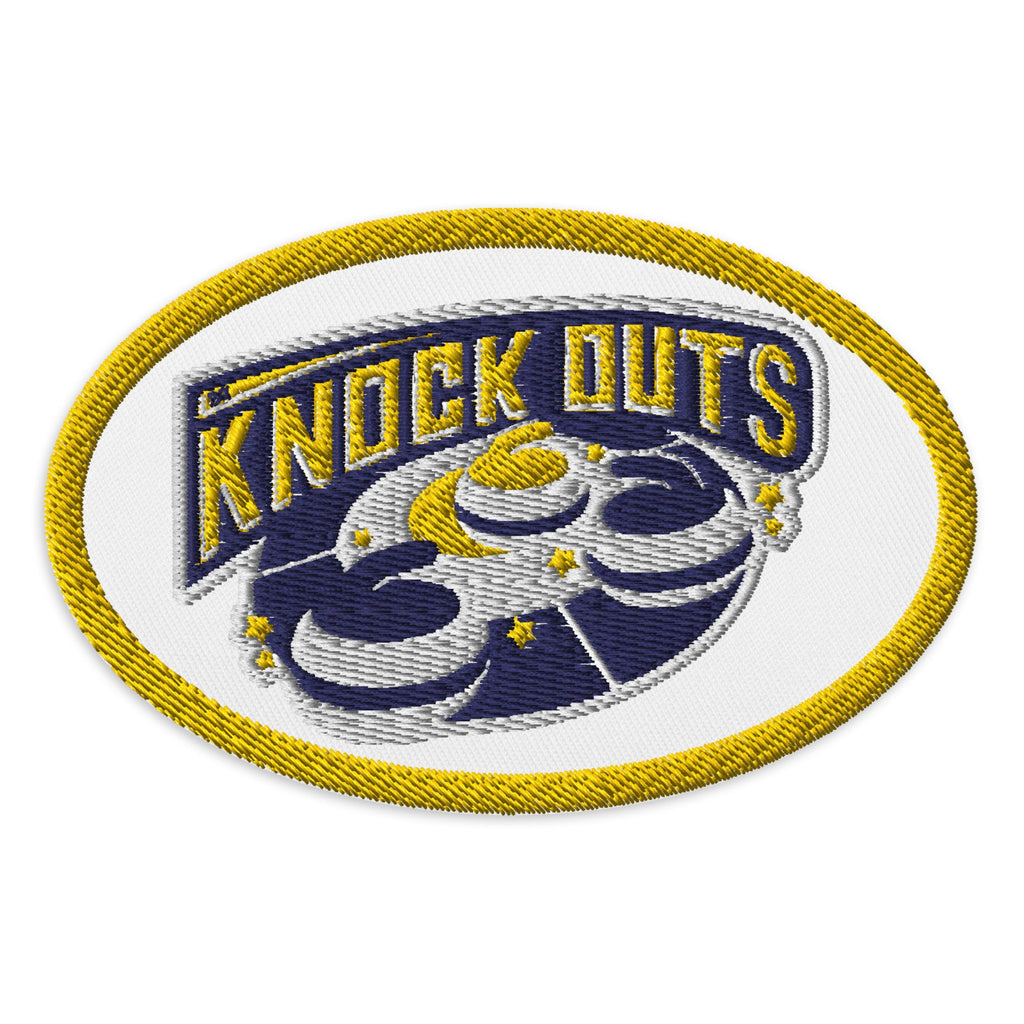 The Knockouts Embroidered patches - Broomfitters
