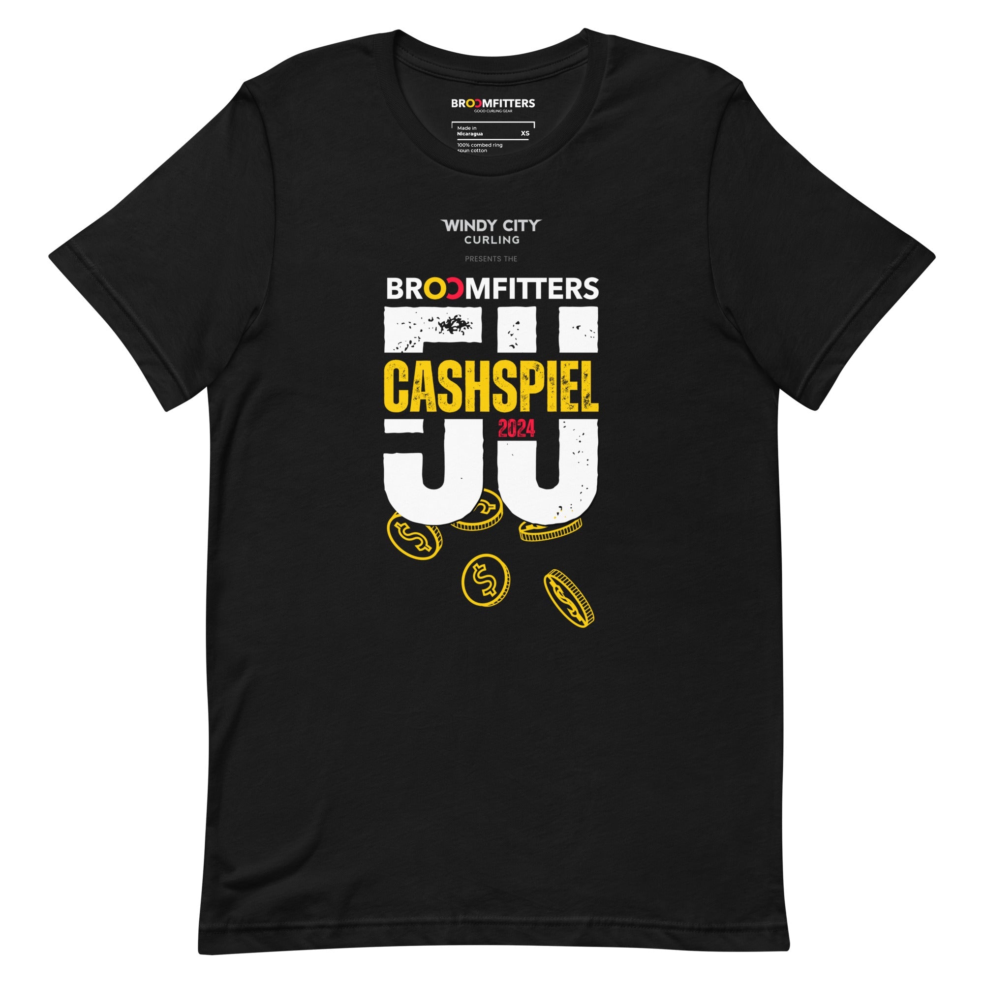 2024 Windy City Curling Cashspiel Unisex t-shirt - Broomfitters