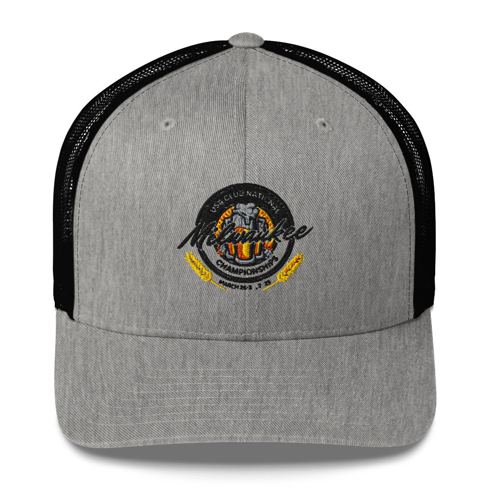 2025 MILWAUKEE CURLING NATIONALS Trucker Cap - Broomfitters