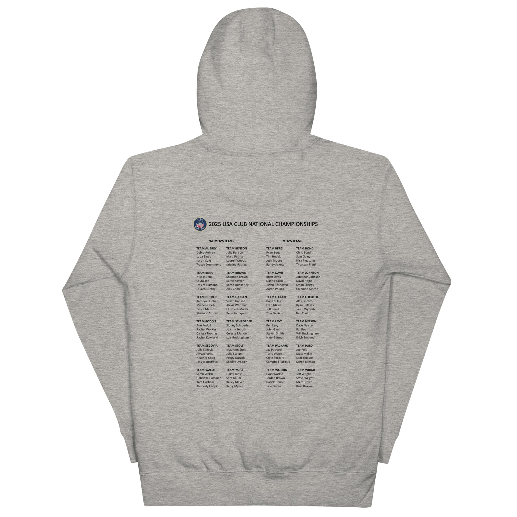 2025 MILWAUKEE CURLING NATIONALS Unisex Hoodie - Broomfitters