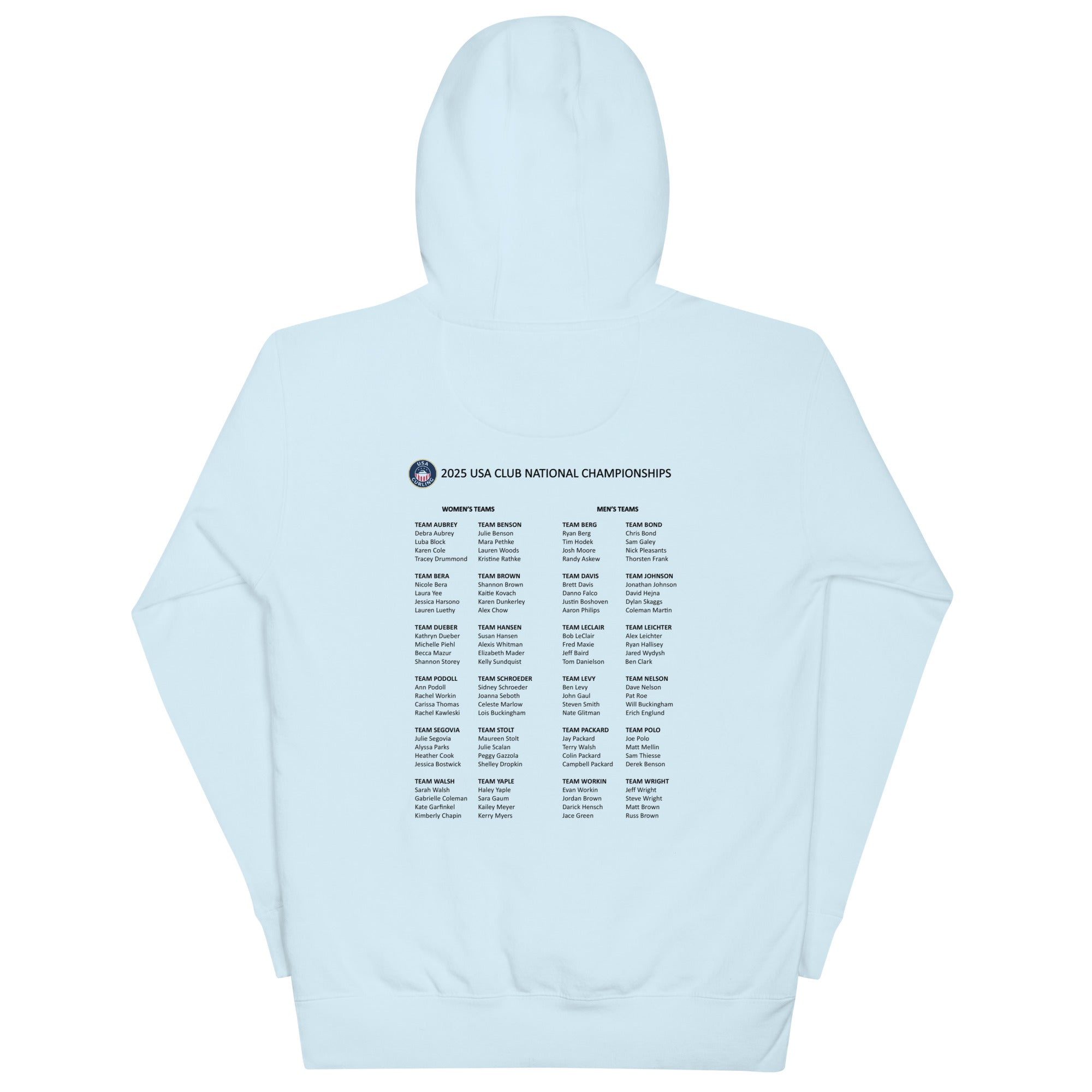 2025 MILWAUKEE CURLING NATIONALS Unisex Hoodie - Broomfitters