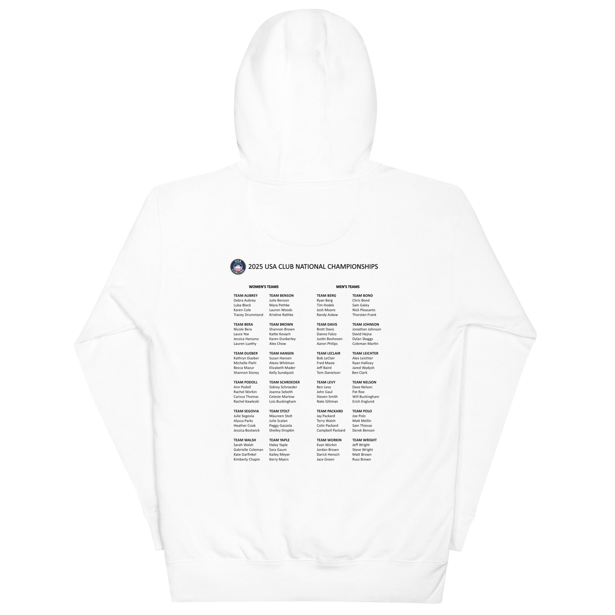 2025 MILWAUKEE CURLING NATIONALS Unisex Hoodie - Broomfitters