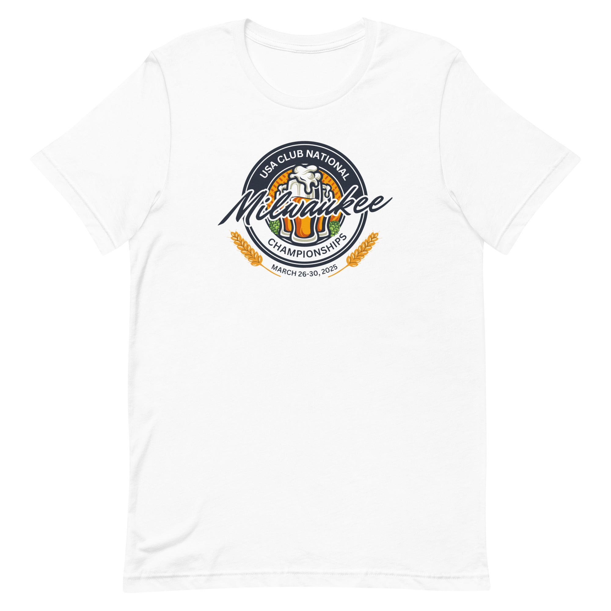 2025 MILWAUKEE CURLING NATIONALS Unisex t-shirt - Broomfitters