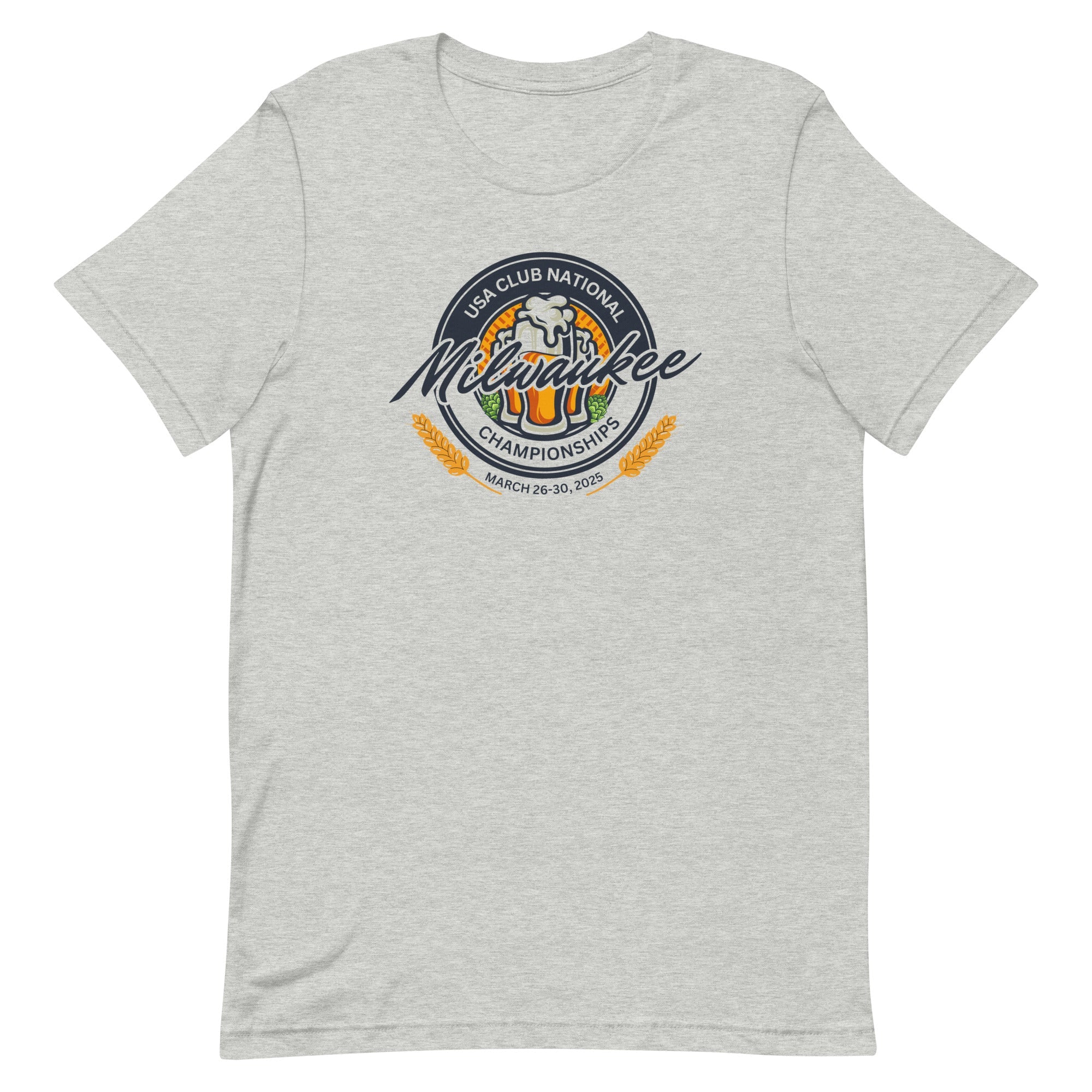 2025 MILWAUKEE CURLING NATIONALS Unisex t-shirt - Broomfitters