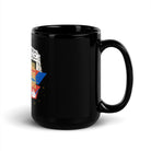 2025 NATIONAL CURLING CHAMPIONSHIP - DULUTH MINNESOTA Black Glossy Mug - Broomfitters