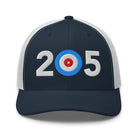 205 Area Code - Alabama Trucker Cap - Broomfitters