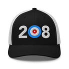 208 - Idaho Area Code Trucker Cap - Broomfitters