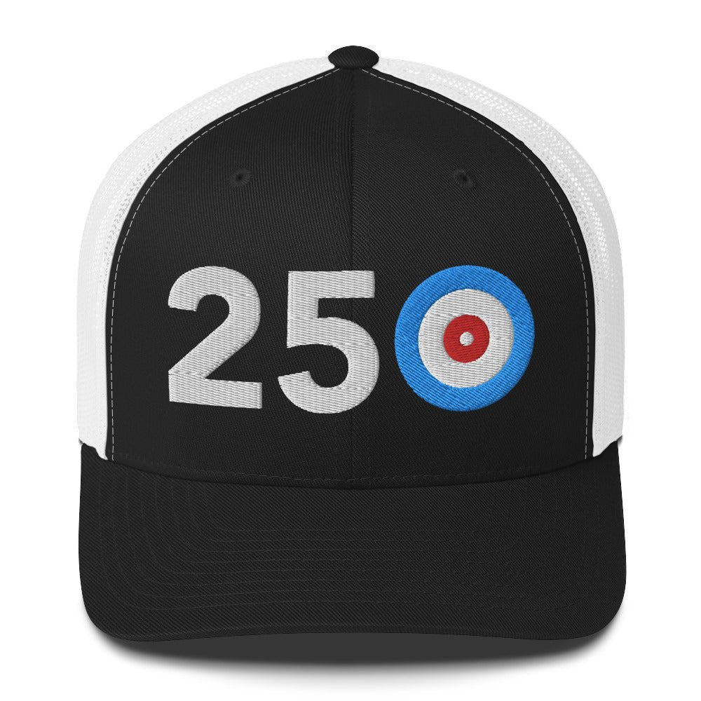 250 British Columbia Area Code Trucker Cap - Broomfitters