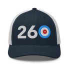 260 AREA CODE - INDIANA TRUCKER CAP - Broomfitters