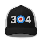 304 Area Code - West Virginia Trucker Cap - Broomfitters