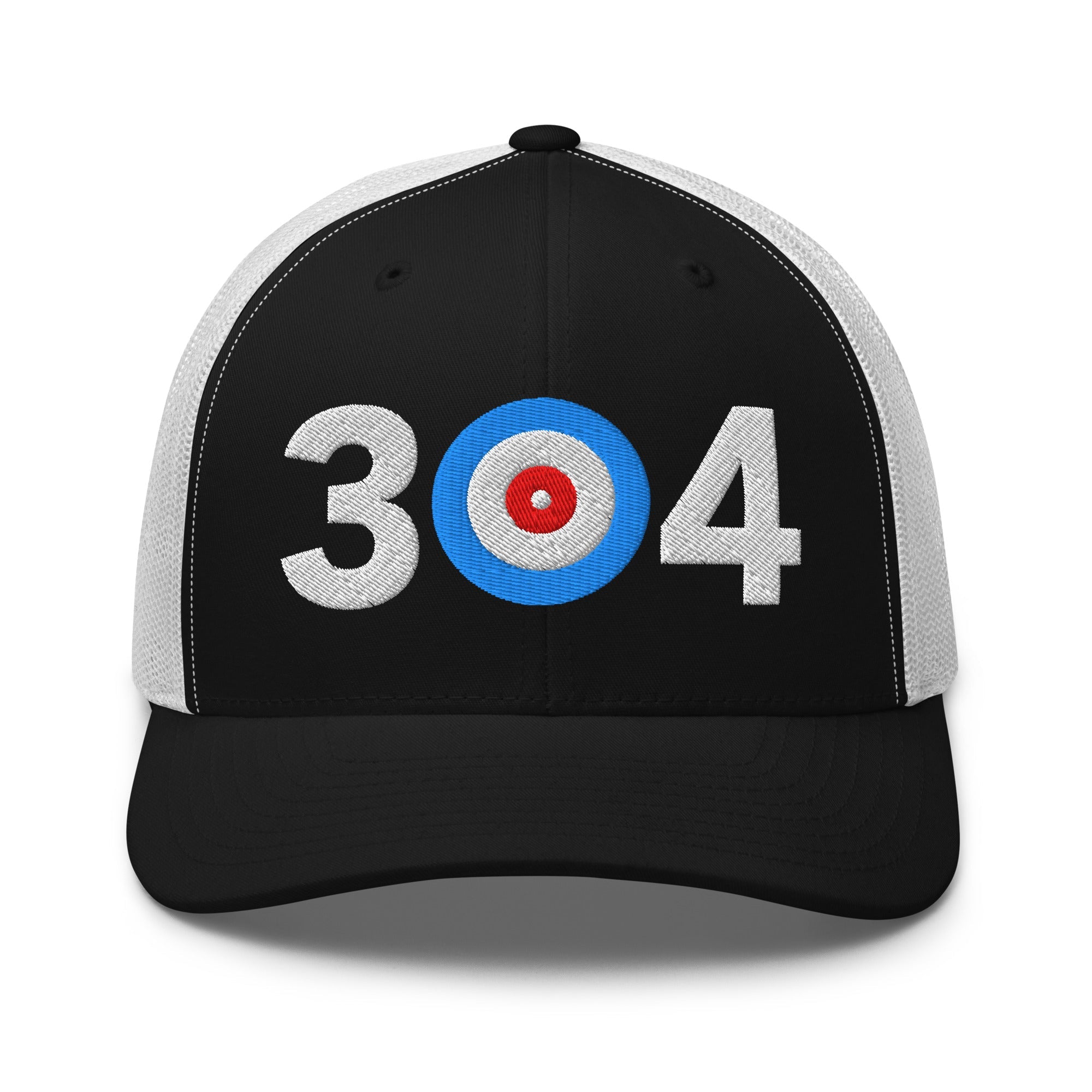 304 Area Code - West Virginia Trucker Cap - Broomfitters