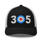 305 Area Code - Florida Curling Club Trucker Cap - Broomfitters