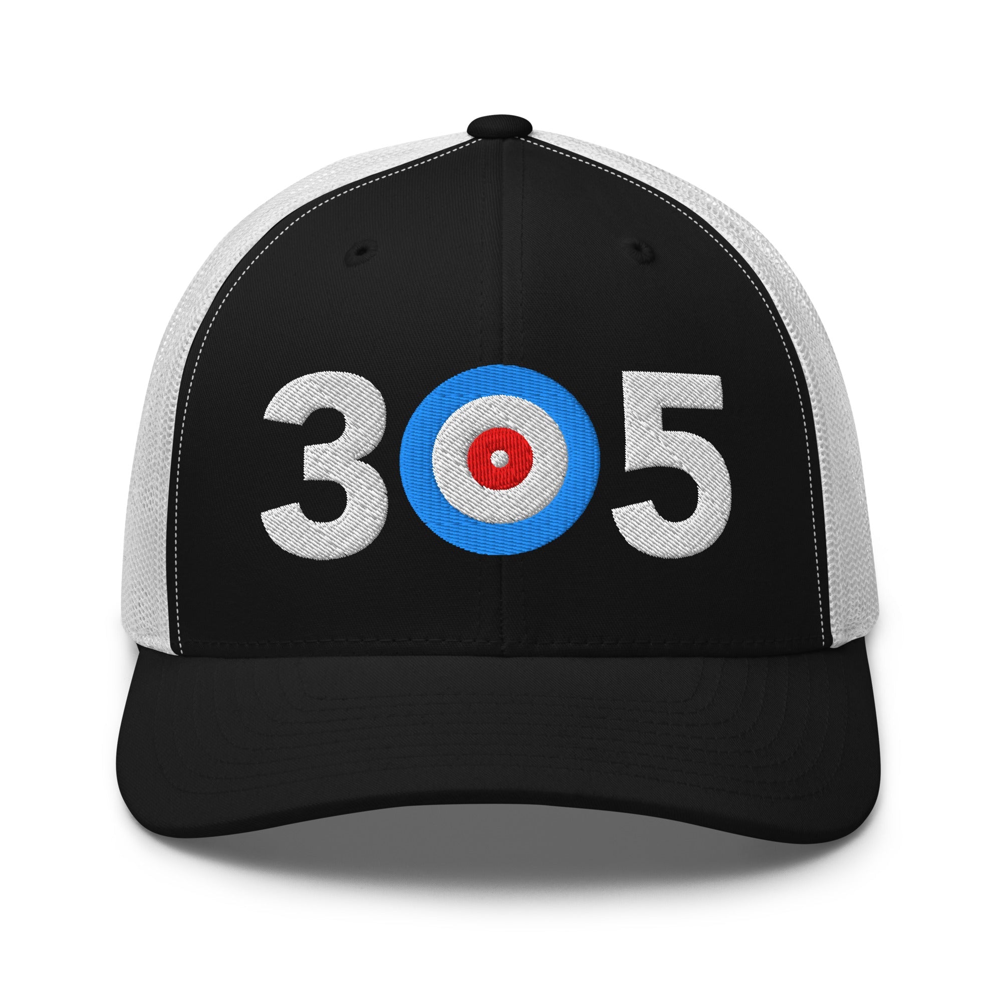 305 Area Code - Florida Curling Club Trucker Cap - Broomfitters