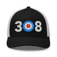 308 AREA CODE - NEBRASKA TRUCKER CAP - Broomfitters