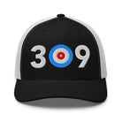 309 AREA CODE - ILLINOIS TRUCKER CAP - Broomfitters