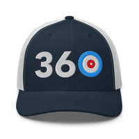 360 AREA CODE - WASHINGTON Trucker Cap - Broomfitters