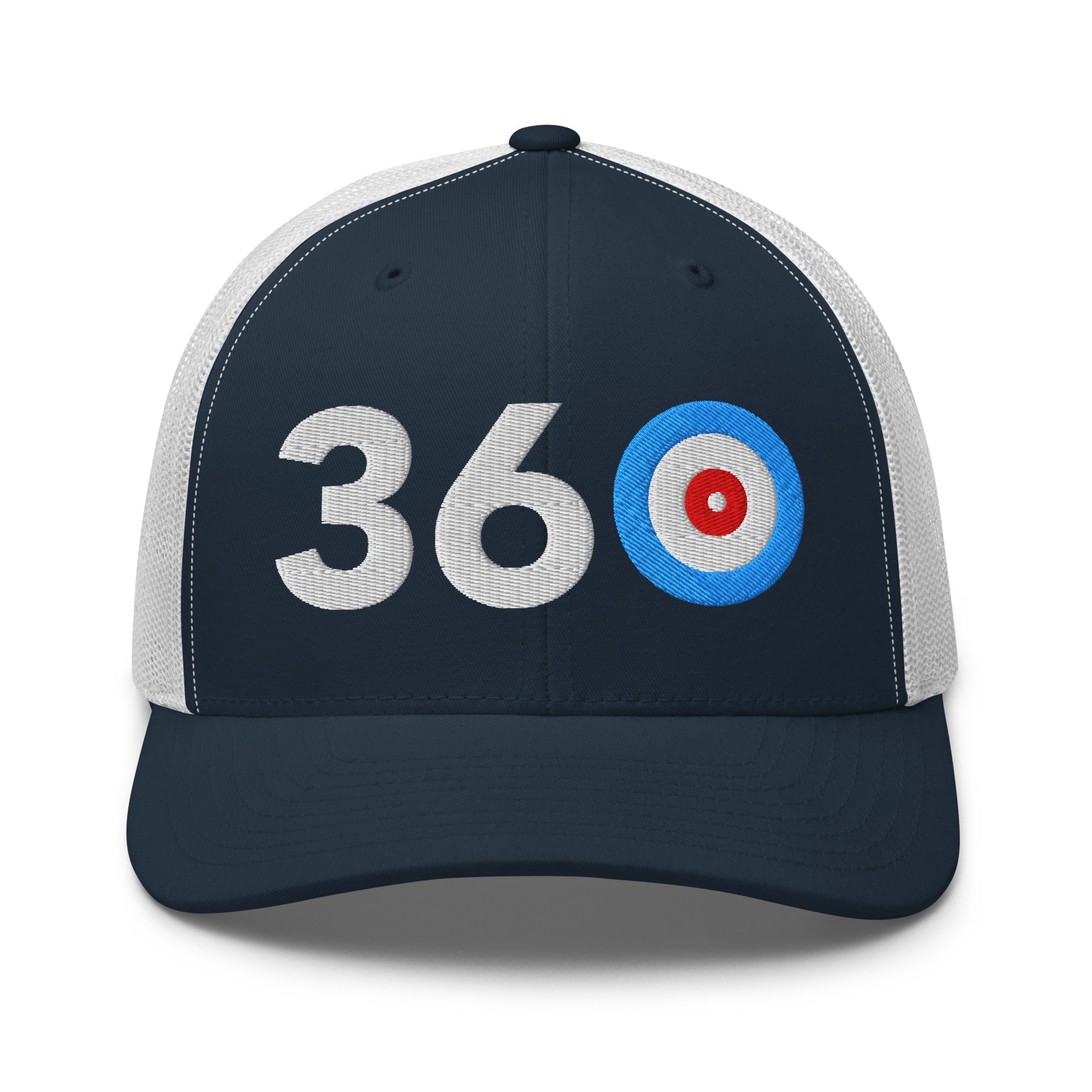 360 AREA CODE - WASHINGTON Trucker Cap - Broomfitters