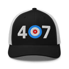 407 Area Code - Florida Trucker Cap - Broomfitters