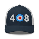 408 Area Code - California Trucker Cap - Broomfitters