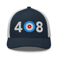 408 Area Code - California Trucker Cap - Broomfitters