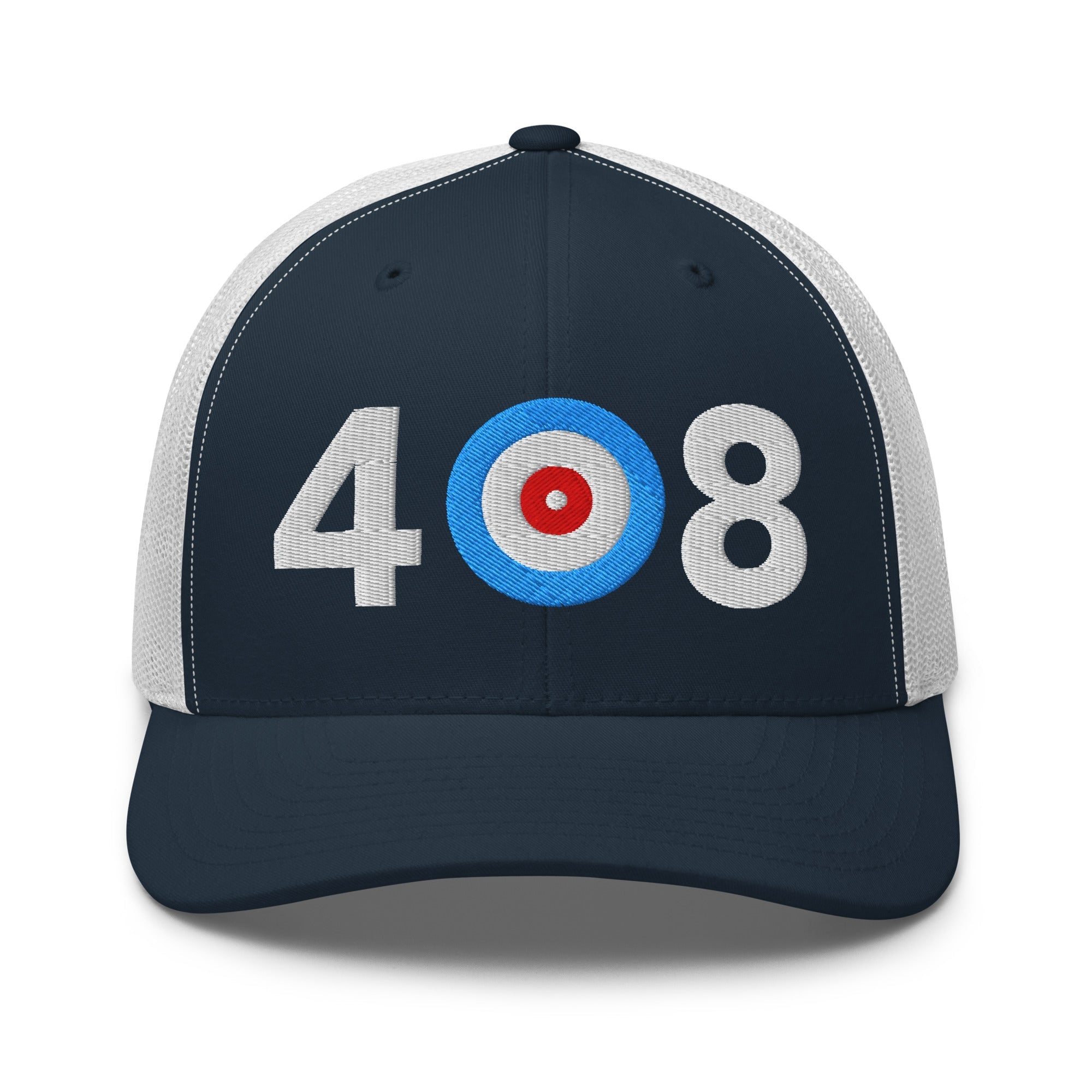 408 Area Code - California Trucker Cap - Broomfitters