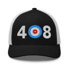 408 Area Code - California Trucker Cap - Broomfitters