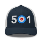 501 AREA CODE - ARKANSAS TRUCKER CAP - Broomfitters