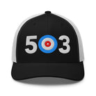 503 Area Code - Oregon Curling Club Trucker Cap - Broomfitters