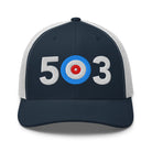 503 Area Code - Oregon Curling Club Trucker Cap - Broomfitters