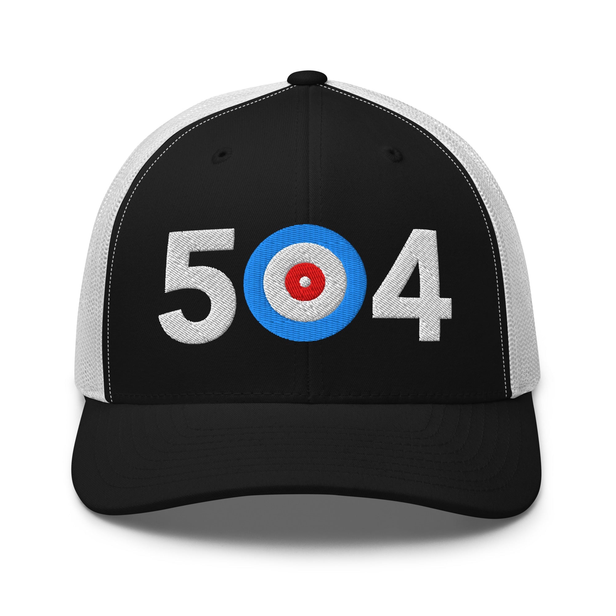 504 Area Code - Louisiana Curling Club Trucker Cap - Broomfitters
