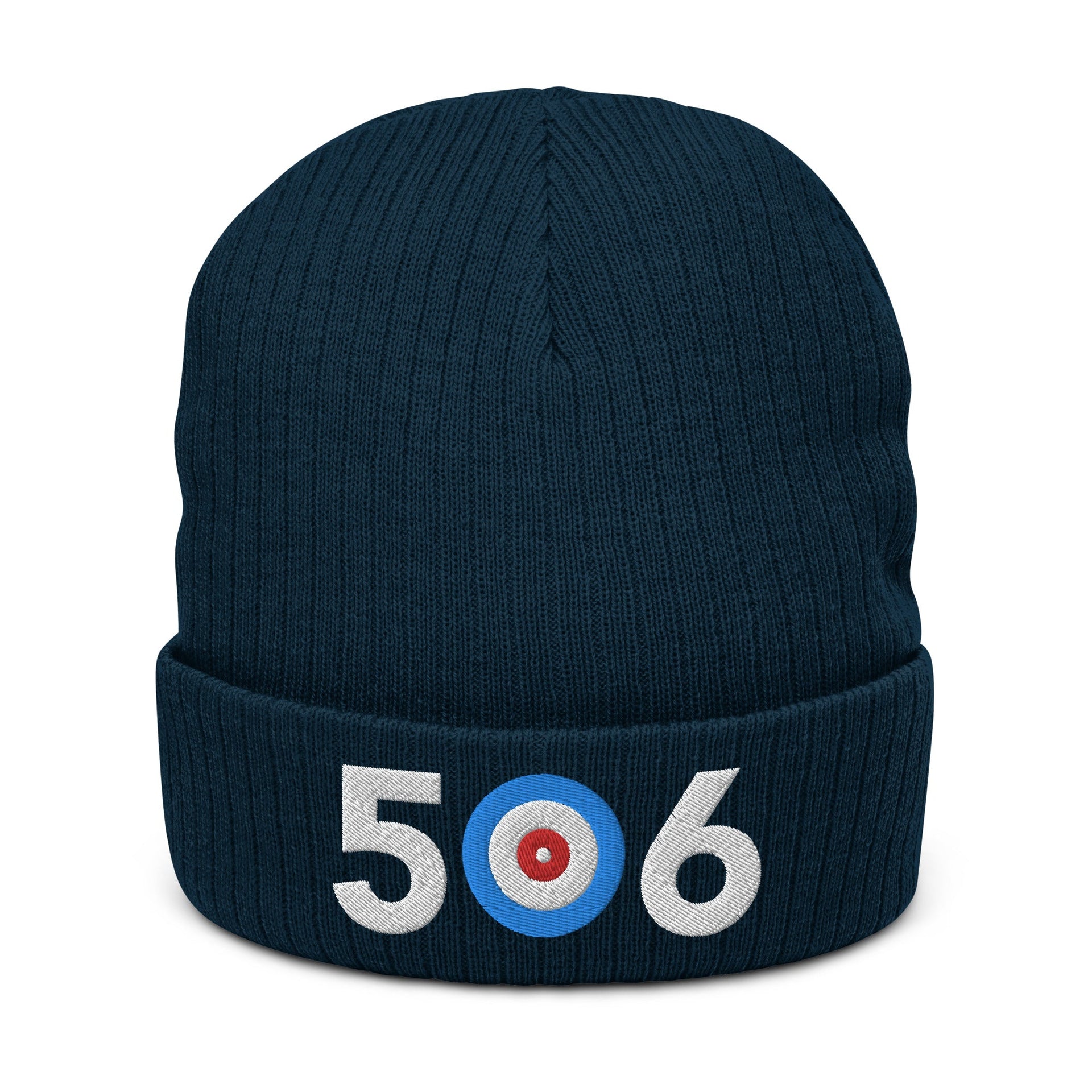 506 New Brunswick Area Code Ribbed knit beanie – Broomfitters