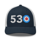 530 AREA CODE - CALIFORNIA TRUCKER CAP - Broomfitters