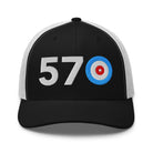 570 AREA CODE - PENNSYLVANIA TRUCKER CAP - Broomfitters