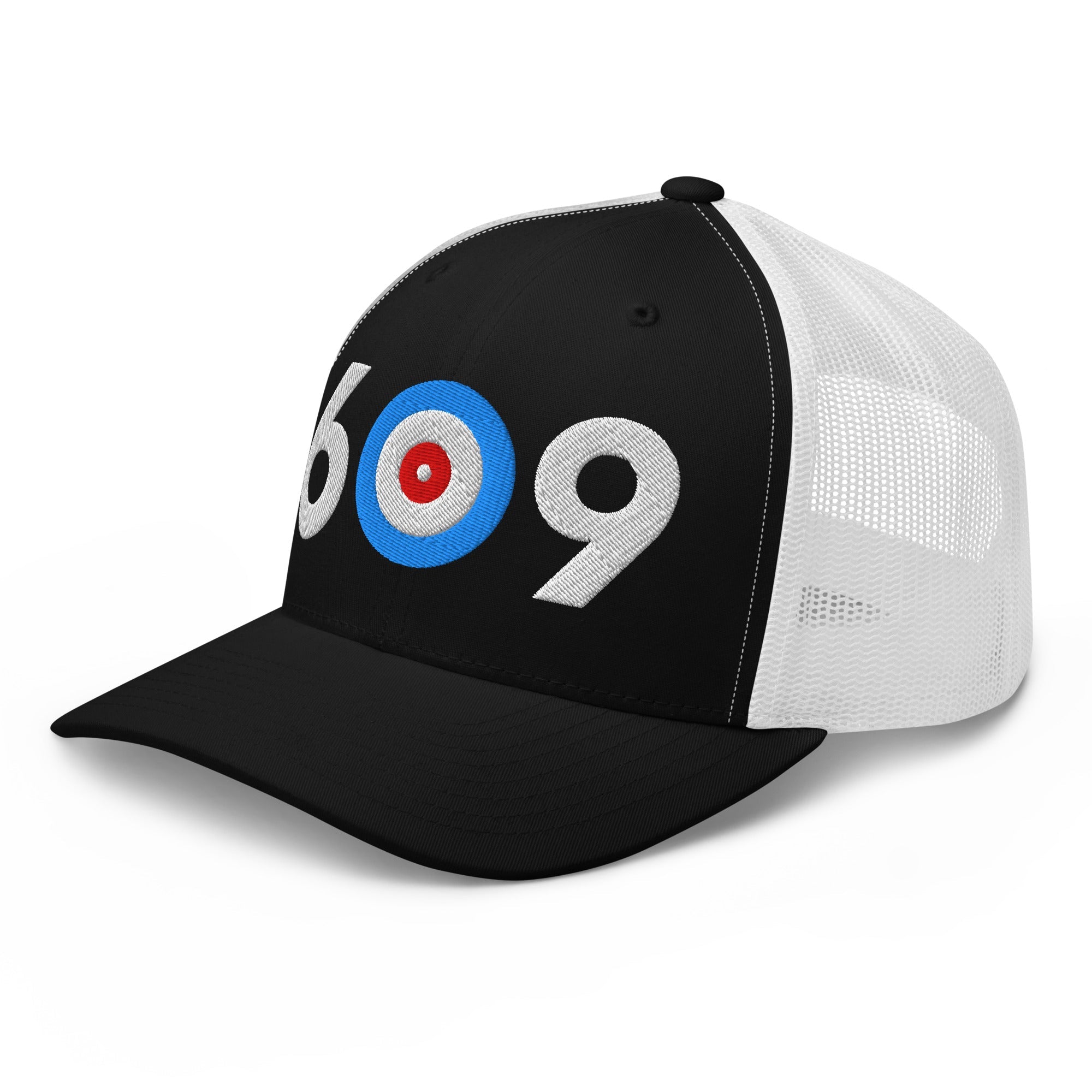 609 AREA CODE - NEW JERSEY TRUCKER CAP - Broomfitters