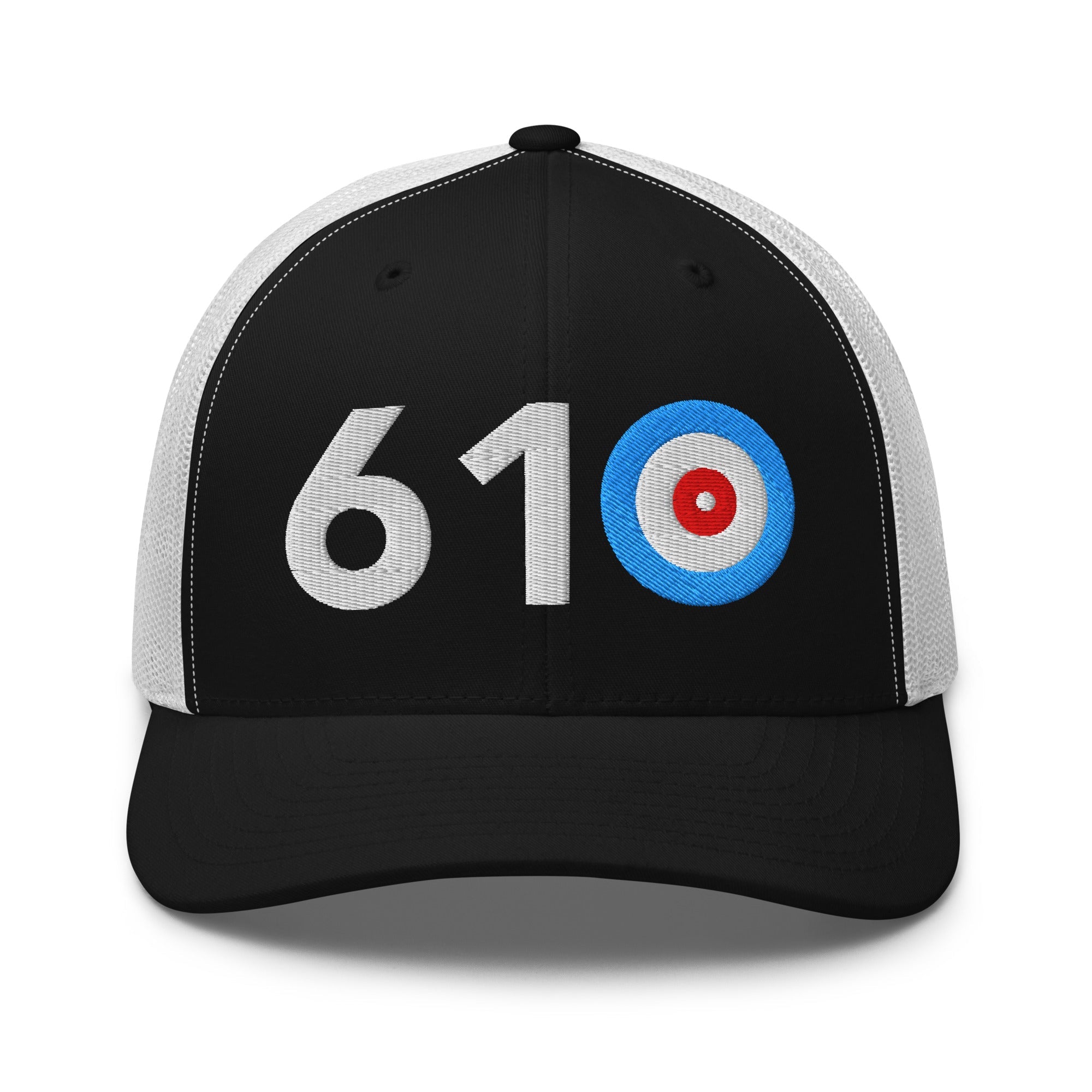 610 AREA CODE - PENNSYLVANIA TRUCKER CAP - Broomfitters
