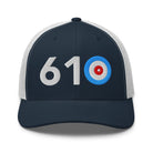 610 AREA CODE - PENNSYLVANIA TRUCKER CAP - Broomfitters