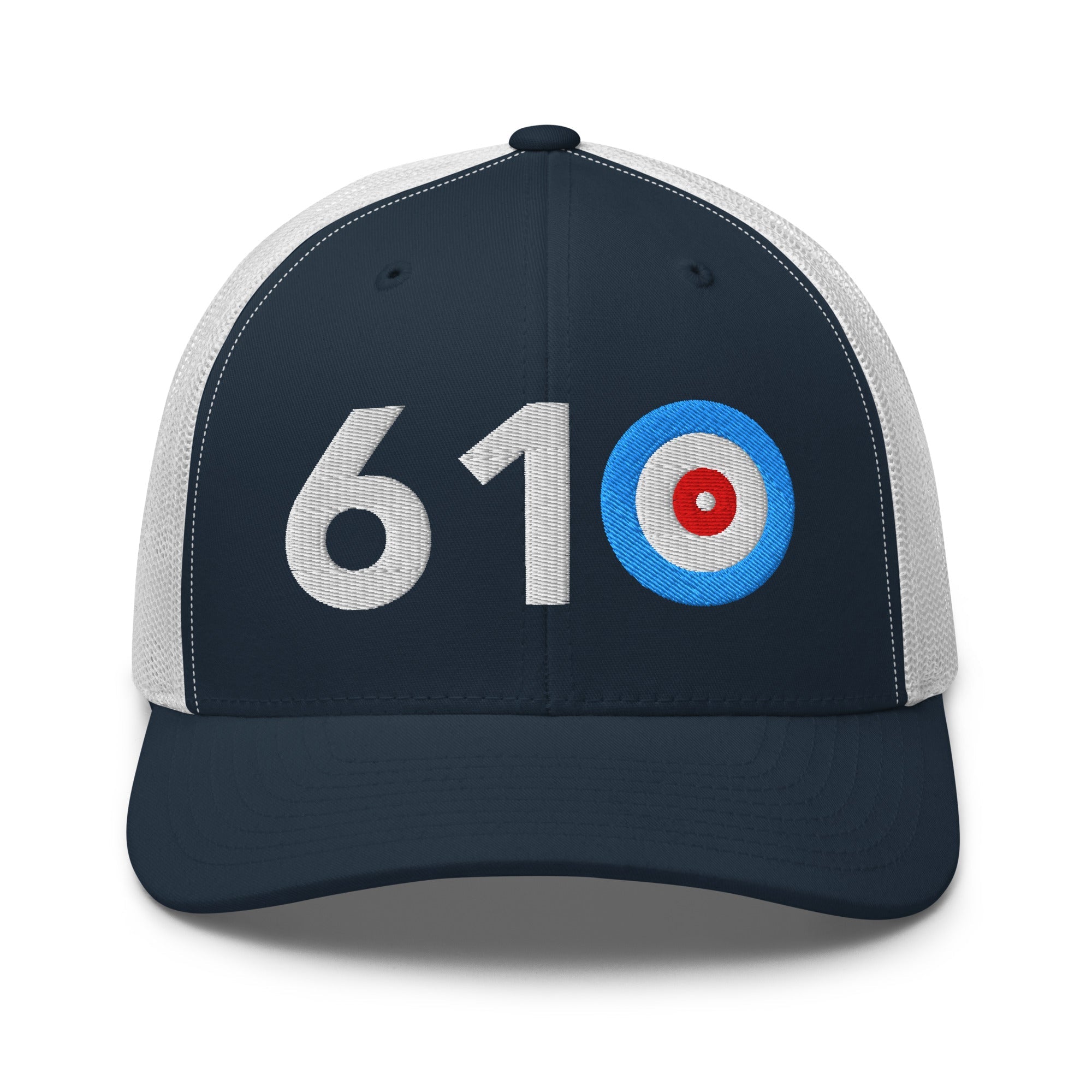 610 AREA CODE - PENNSYLVANIA TRUCKER CAP - Broomfitters