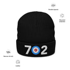 702 - Las Vegas - CurlVegas Ribbed knit beanie - Broomfitters