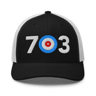 703 Area Code - Virginia Trucker Cap - Broomfitters